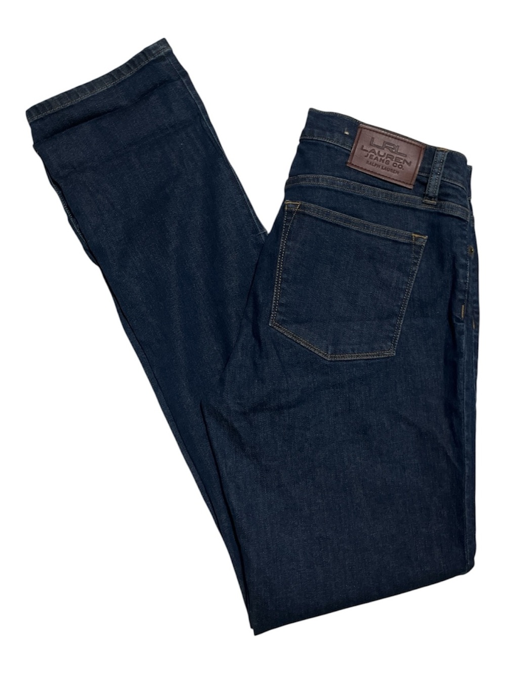 Lauren Jeans Company Ralph Lauren  Straight Dark Indigo Jeans Size 6